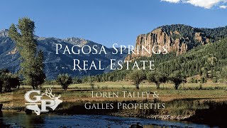 Video Tour of Pagosa Springs Colorado Living in Pagosa Springs Drive Thru Pagosa Springs [upl. by Champ227]