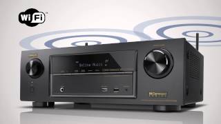 Denon AVR X1100W with Bluetooth and WIFI  UNRIVALED NOW UNWIRED [upl. by Herwin]