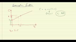 Consumption function [upl. by Ilojna]