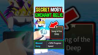 SECRET MOBY WHALE ENCHANT RELIC in Roblox Fisch [upl. by Rennane]