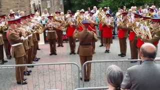 Whit Friday Brass Band Competition Denshaw Saddleworth England [upl. by Esilrac]