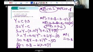 Marginal Propensity to Consume amp Save  Mathematics Applied to Economics  Calculus  Hamza Noor [upl. by Marder623]