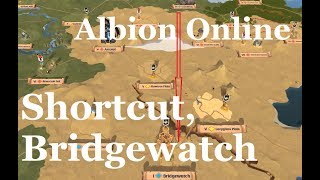 Albion Online  Caerleon to Bridgewatch fast almost safely [upl. by Jamal]