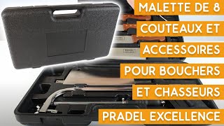 Présentation de la mallette Pradel Excellence  Couteauxduchef [upl. by Yam118]