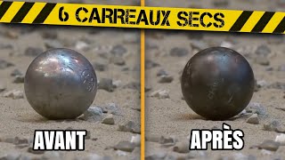 6 magiques carreaux secs à la pétanque 🪄⚪🌑 👋😀 [upl. by Prager]