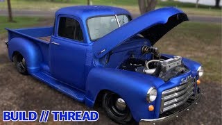 Chevy 3100 Build S10 Chassis Swap 2019 [upl. by Ancel]