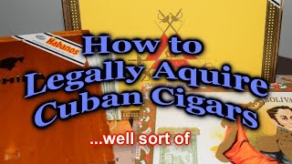 How and Where do Americans get Cuban Cigars [upl. by Ralph935]