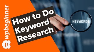 How To Do Keyword Research for Your Website and SEO [upl. by Trudnak]