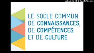 CSE 50  Socle commun de connaissances de compétences et de culture [upl. by Anytsyrk642]