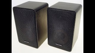 Awesome Simple Upgrade for Radio Shack  Realistic Minimus 7 Speakers [upl. by Sivrep]