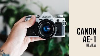 Canon AE1 Review  The perfect beginner 35mm film camera [upl. by Halie]