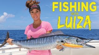 Fishing with Luiza for Louisianas BEST Tuna [upl. by Selene624]