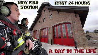 First 24 Hours in a New Fire Station  A Day in the Life [upl. by Renrag871]