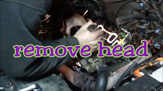 CHEVY 3100 V6 HEAD GASKET REPLACEMENT HOW TO [upl. by Blandina130]