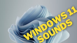 Nowe dźwięki systemowe w Windows 11 [upl. by Aznecniv]