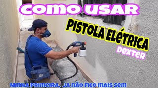 como pintar com pistola elétrica [upl. by Leroi]