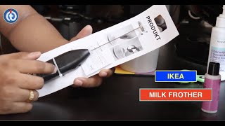 IKEA MILK FROTHER Review amp Battery Installation [upl. by Schnur]