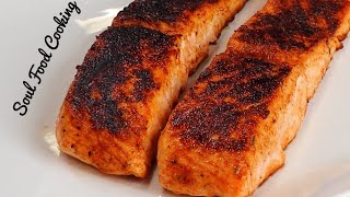 Blackened Salmon Recipe  How to make Blackened Salmon [upl. by Ahsaenat944]