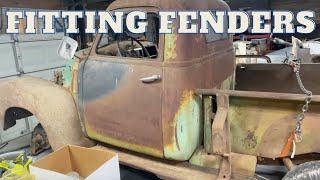 50 Chevrolet 3100 l Hanging Fenders [upl. by Imer]