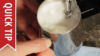 How to AutoFroth Milk for Lattes [upl. by Ive]