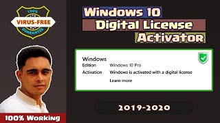 Windows 10 Digital License Activator 2020 [upl. by Caressa241]