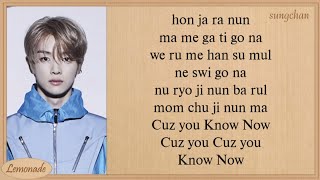 NCT U  Know Now Easy Lyrics [upl. by Lilah226]