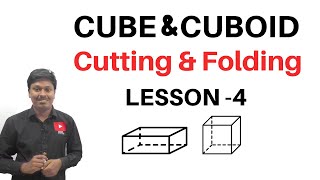 Cube amp Cuboid  Cutting and Folding  Lesson4 [upl. by North28]