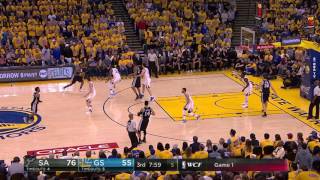 Kawhi Leonard Gets Ankle ReInjured By Zaza Pachulia  May 14 2017  Spurs vs Warriors [upl. by Arob]