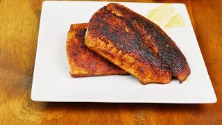 Blackened Salmon Recipe  How to make Blackened Salmon [upl. by Reena383]