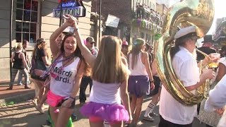 Mardi Gras 2016  New Orleans LA [upl. by Odnomor]