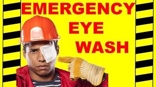 Emergency Eyewash  Safety Training Video  Protect Your Vision After Accidents [upl. by Atidnan]